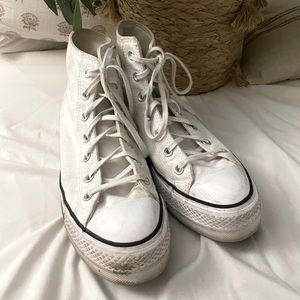Converse Chuck Taylor High Top Platform Sneakers